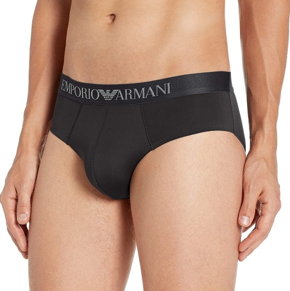Emporio Armani Other - Armani Second Skin Microfiber Briefs - Black